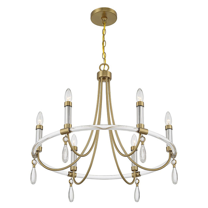 Savoy House 1-7716-6 Mayfair 6-lt 26" Chandelier