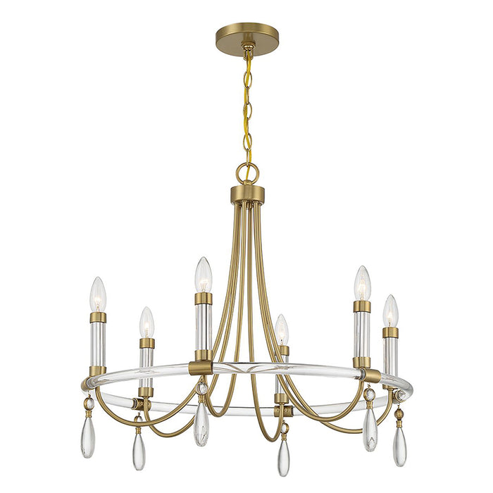 Savoy House 1-7716-6 Mayfair 6-lt 26" Chandelier