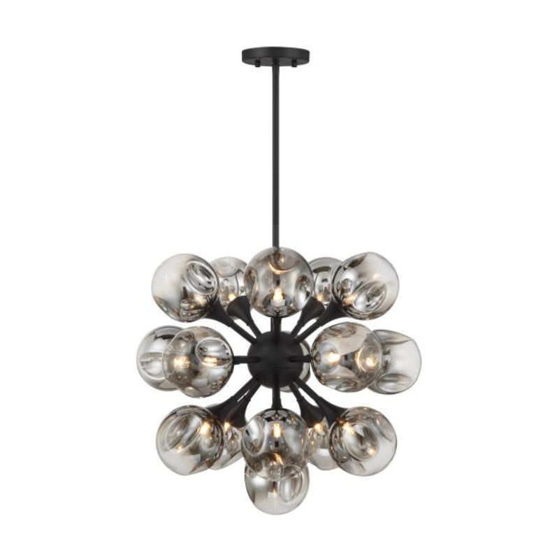 Savoy House 1-7934-16 Matisse 16-lt 22" Chandelier - Matte Black