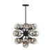 Savoy House 1-7934-16 Matisse 16-lt 22" Chandelier - Matte Black