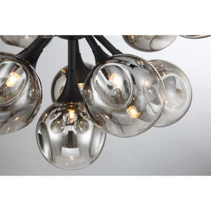 Savoy House 1-7934-16 Matisse 16-lt 22" Chandelier - Matte Black
