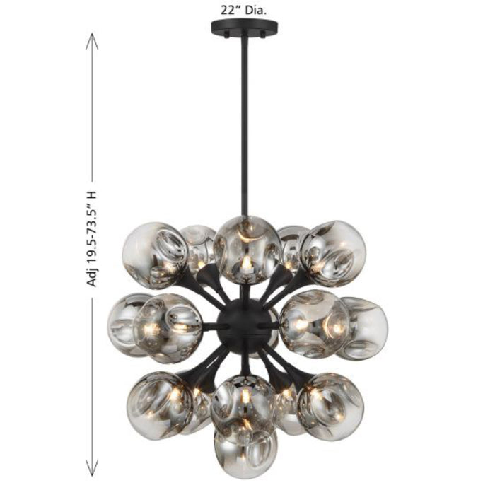 Savoy House 1-7934-16 Matisse 16-lt 22" Chandelier