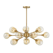 Savoy House 1-7935-18 Matisse 18-lt 21" Chandelier - Warm Brass