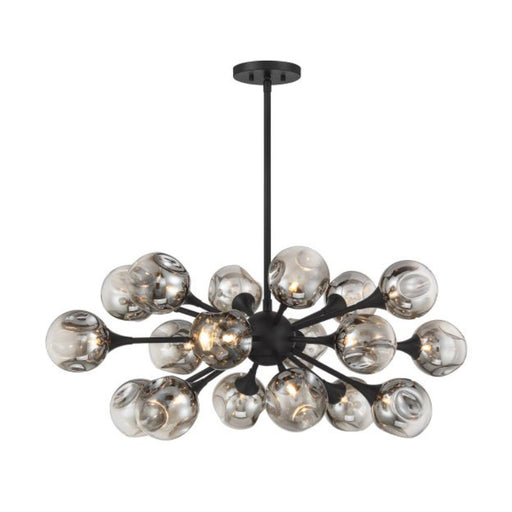 Savoy House 1-7935-18 Matisse 18-lt 21" Chandelier - Matte Black