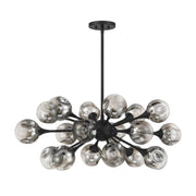 Savoy House 1-7935-18 Matisse 18-lt 21" Chandelier - Matte Black
