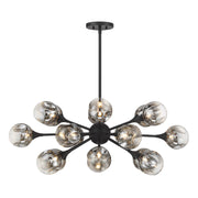 Savoy House 1-7935-18 Matisse 18-lt 21" Chandelier - Matte Black