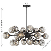 Savoy House 1-7935-18 Matisse 18-lt 21" Chandelier