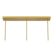 Savoy House 1-8031-3 Hillbourne 3-lt 38" Linear Chandelier - Warm Brass