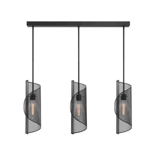 Savoy House 1-8031-3 Hillbourne 3-lt 38" Linear Chandelier - Matte Black