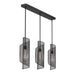 Savoy House 1-8031-3 Hillbourne 3-lt 38" Linear Chandelier - Matte Black
