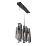 Savoy House 1-8031-3 Hillbourne 3-lt 38" Linear Chandelier - Matte Black