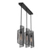 Savoy House 1-8031-3 Hillbourne 3-lt 38" Linear Chandelier - Matte Black