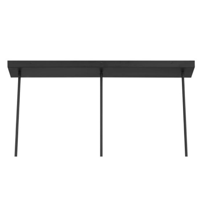 Savoy House 1-8031-3 Hillbourne 3-lt 38" Linear Chandelier - Matte Black