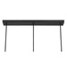 Savoy House 1-8031-3 Hillbourne 3-lt 38" Linear Chandelier - Matte Black