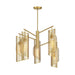 Savoy House 1-8032-5 Hillbourne 5-lt 28" Chandelier - Warm Brass
