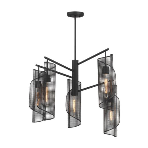 Savoy House 1-8032-5 Hillbourne 5-lt 28" Chandelier - Matte Black