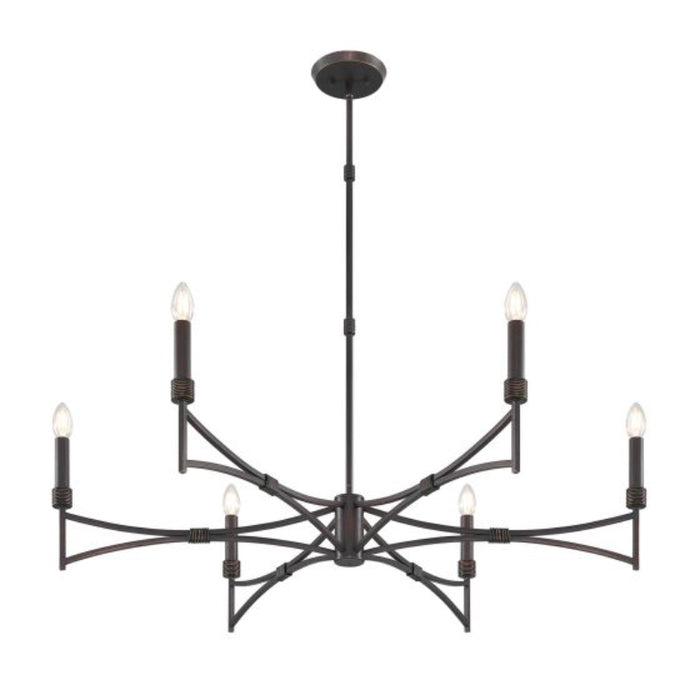 Savoy House 1-8166-6 Gardner 6-lt 40" Chandelier