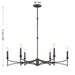 Savoy House 1-8166-6 Gardner 6-lt 40" Chandelier
