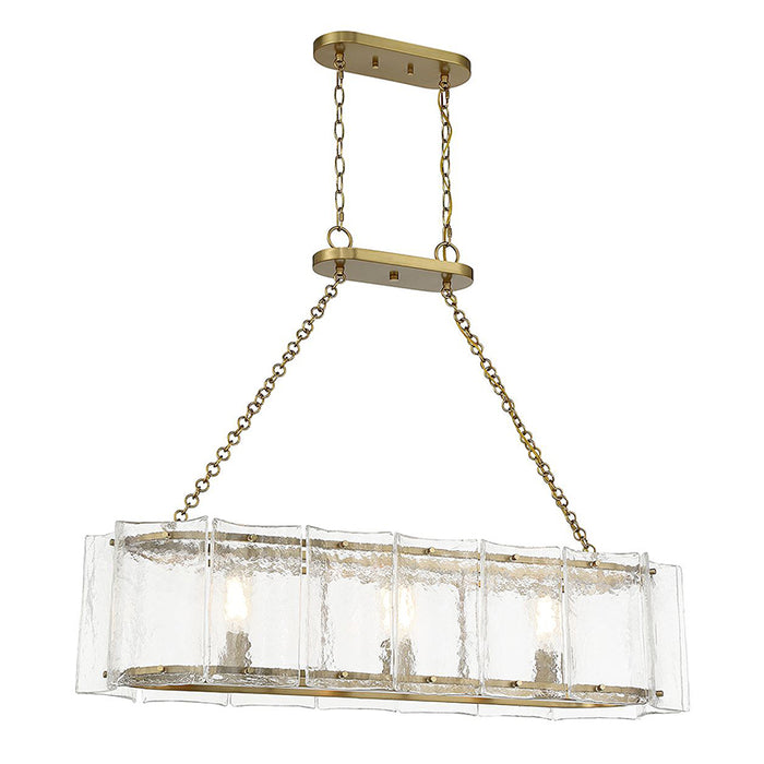 Savoy House 1-8203-3 Genry 3-lt 41" Linear Chandelier