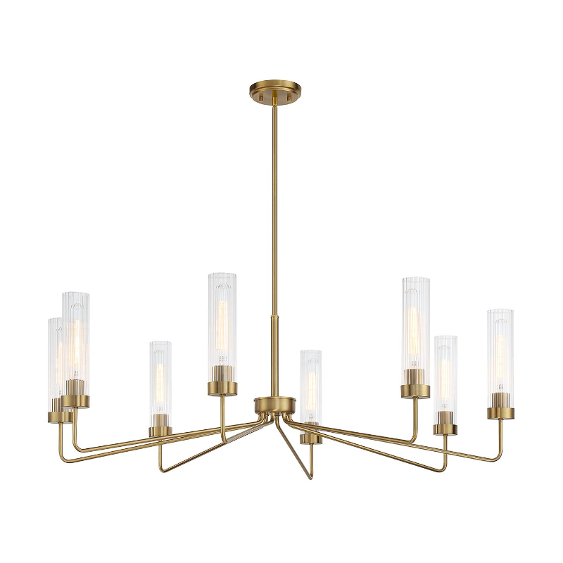 Savoy House 1-8860-8 Baker 8-lt 44" Chandelier