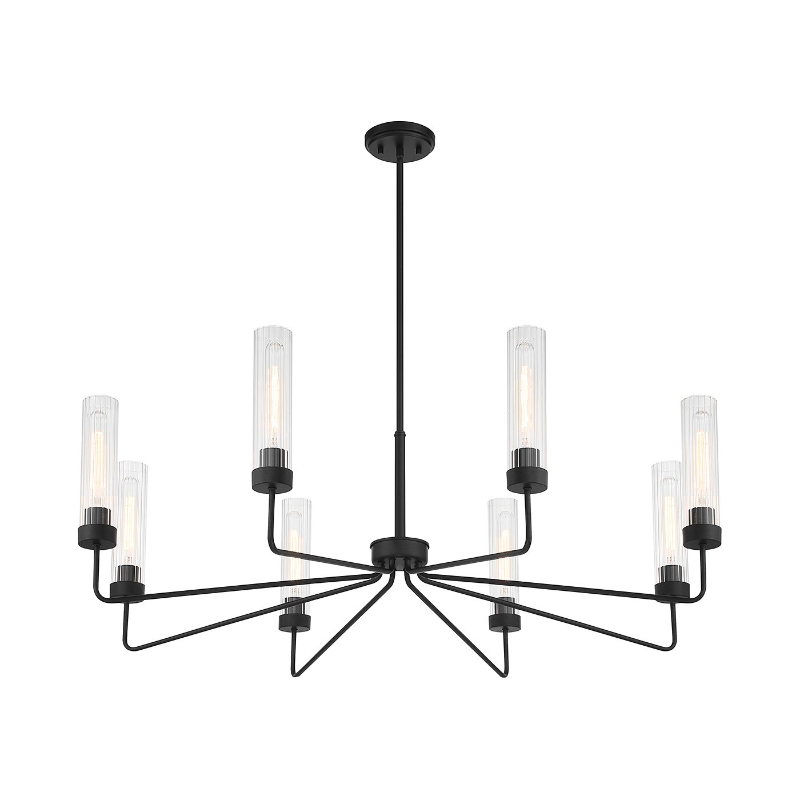 Savoy House 1-8860-8 Baker 8-lt 44" Chandelier