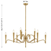 Savoy House 1-9417-9 Tremont 9-lt 38" Chandelier