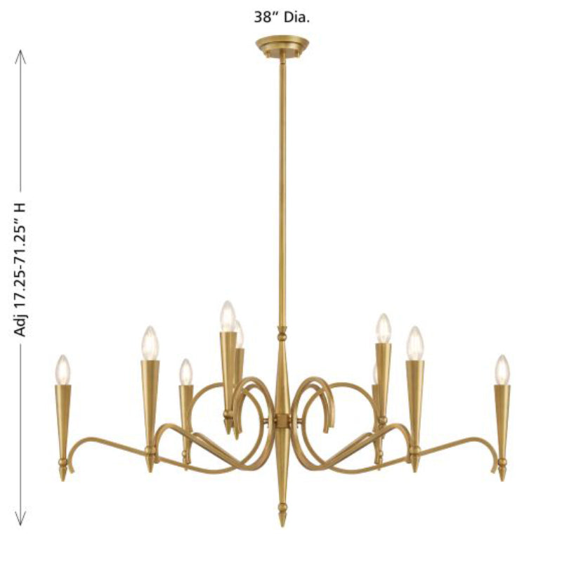 Savoy House 1-9417-9 Tremont 9-lt 38" Chandelier