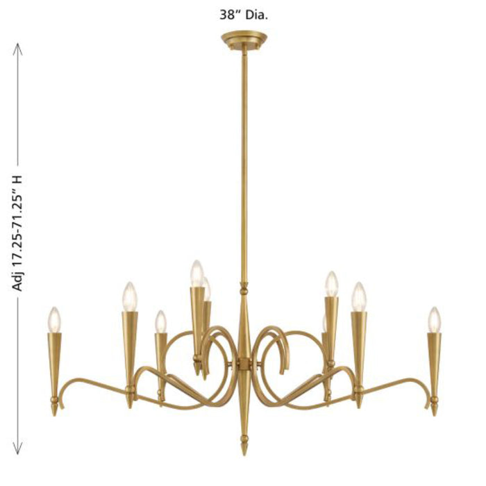 Savoy House 1-9417-9 Tremont 9-lt 38" Chandelier