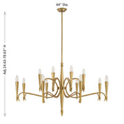 Savoy House 1-9418-12 Tremont 12-lt 44" Chandelier