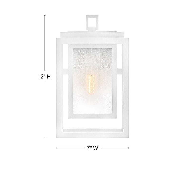 Hinkley 1000 Republic 1-lt 12" Tall LED Outdoor Wall Light