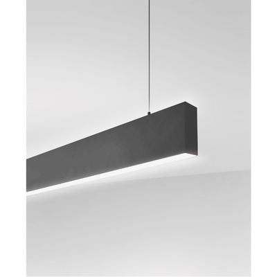 Eurofase F38 8 FT, 1.5" Width LED Architectural Linear, Downlight, Opal Lens, Regress Anti-Glare,Dimmable,  120-277V