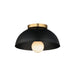 Maxim 10020 Thelonious 1-lt 12" Flush Mount