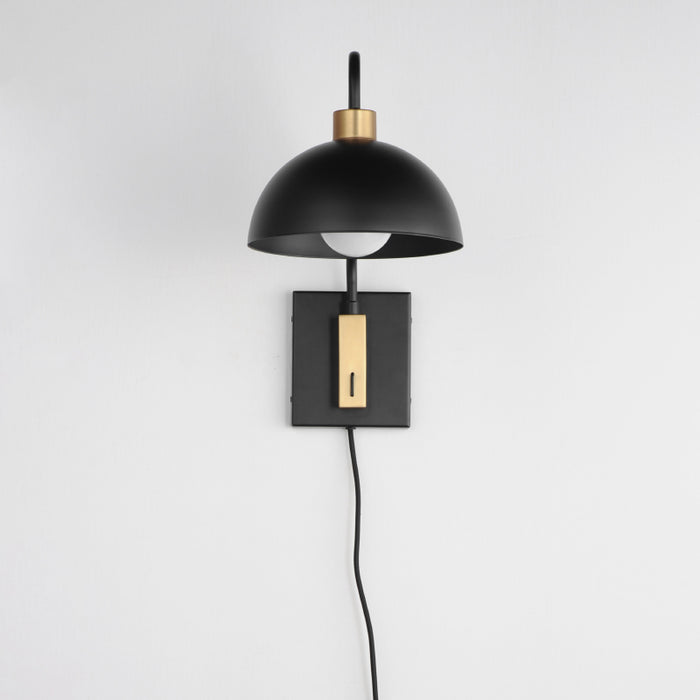 Maxim 10021 Thelonious 1-lt 9" Wall Sconce