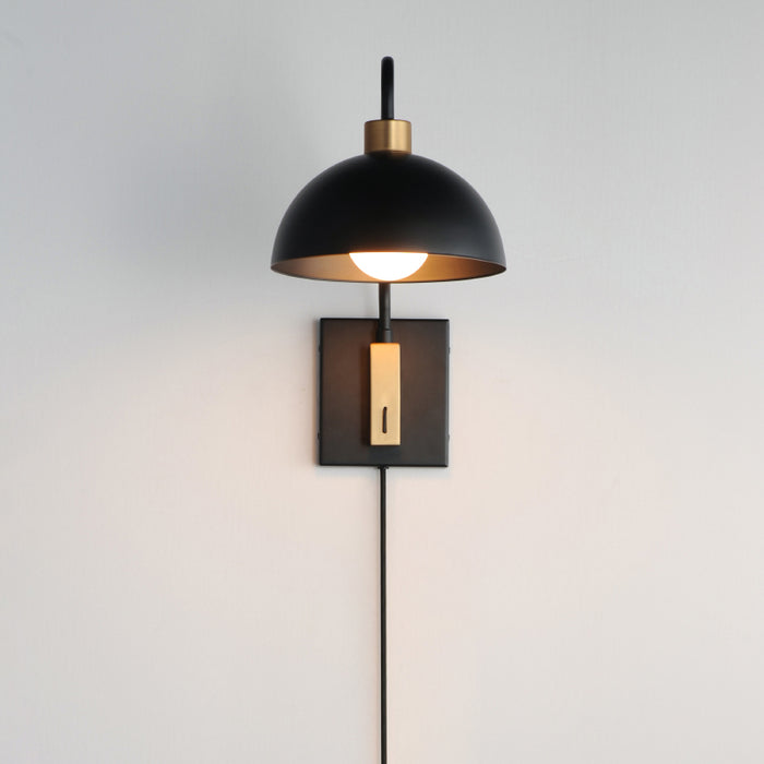 Maxim 10021 Thelonious 1-lt 9" Wall Sconce