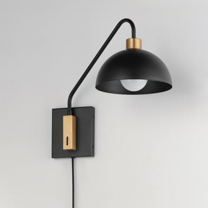 Maxim 10021 Thelonious 1-lt 9" Wall Sconce