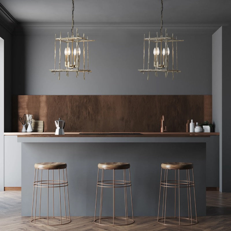 Hubbardton Forge 101315 Tura 4-lt 17" Chandelier