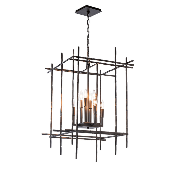 Hubbardton Forge 101317 Tura 8-lt 28" Chandelier