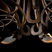 Hubbardton Forge 101320 Parasol 7-lt 38" Chandelier
