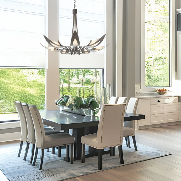 Hubbardton Forge 101320 Parasol 7-lt 38" Chandelier