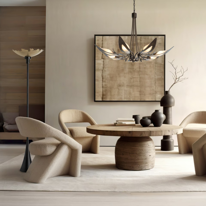Hubbardton Forge 101320 Parasol 7-lt 38" Chandelier