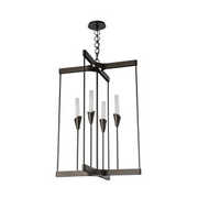 Hubbardton Forge 101700 Lilium 4-lt 24" Chandelier - Oil Rubbed Bronze