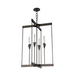 Hubbardton Forge 101700 Lilium 4-lt 24" Chandelier - Oil Rubbed Bronze