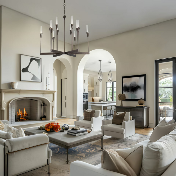 Hubbardton Forge 101706 Lilium 12-lt 38" Chandelier