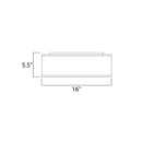 Maxim 10220 Prime 3-lt 16" LED Flush Mount