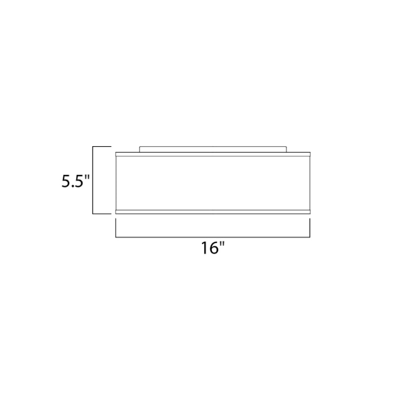 Maxim 10220 Prime 3-lt 16" LED Flush Mount