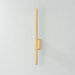 Hudson Valley 1027 Bernard 1-lt 27" Tall LED Wall Sconce - Aged Brass