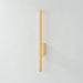 Hudson Valley 1027 Bernard 1-lt 27" Tall LED Wall Sconce - Aged Brass