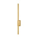 Hudson Valley 1027 Bernard 1-lt 27" Tall LED Wall Sconce - Aged Brass