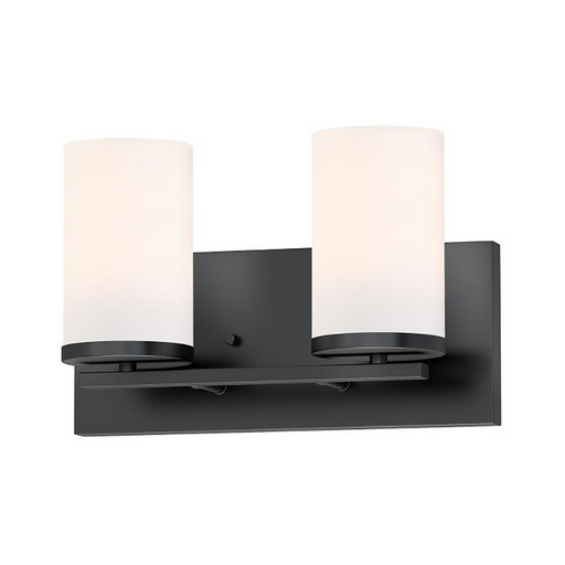 Maxim 10282 Lateral 2-lt 12" Bath Vanity - Black