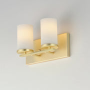 Maxim 10282 Lateral 2-lt 12" Bath Vanity - Satin Brass